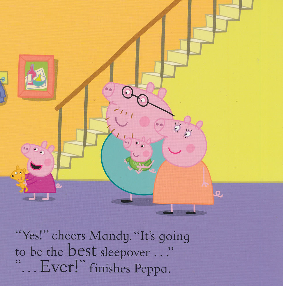 תמונה ממוזערת: Peppa's Best Sleepover - BoardBook