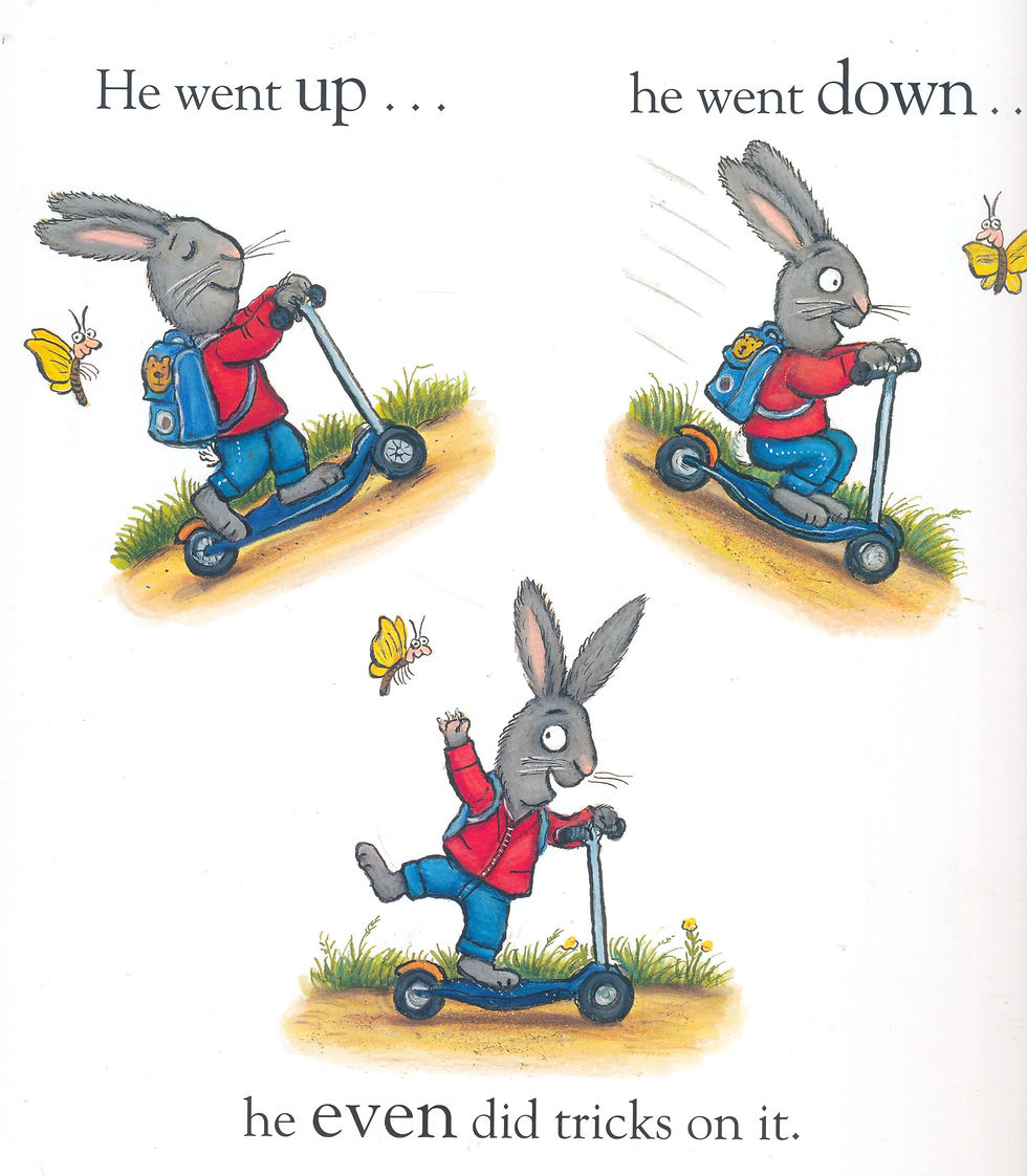 תמונה ממוזערת: Pip and Posy - The Super Scooter / Camilla Reid  - BoardBook