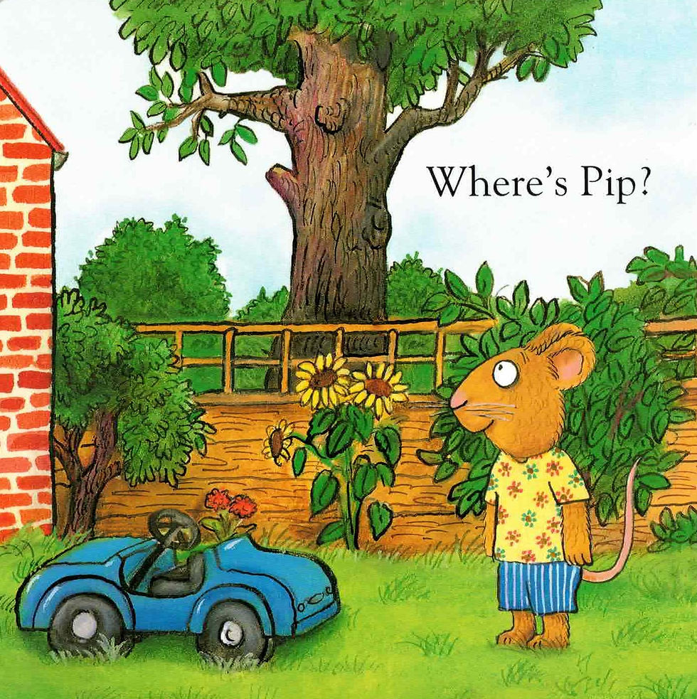 תמונה ממוזערת: Pip and Posy - In the Garden / Axel Scheffler  - BoardBook