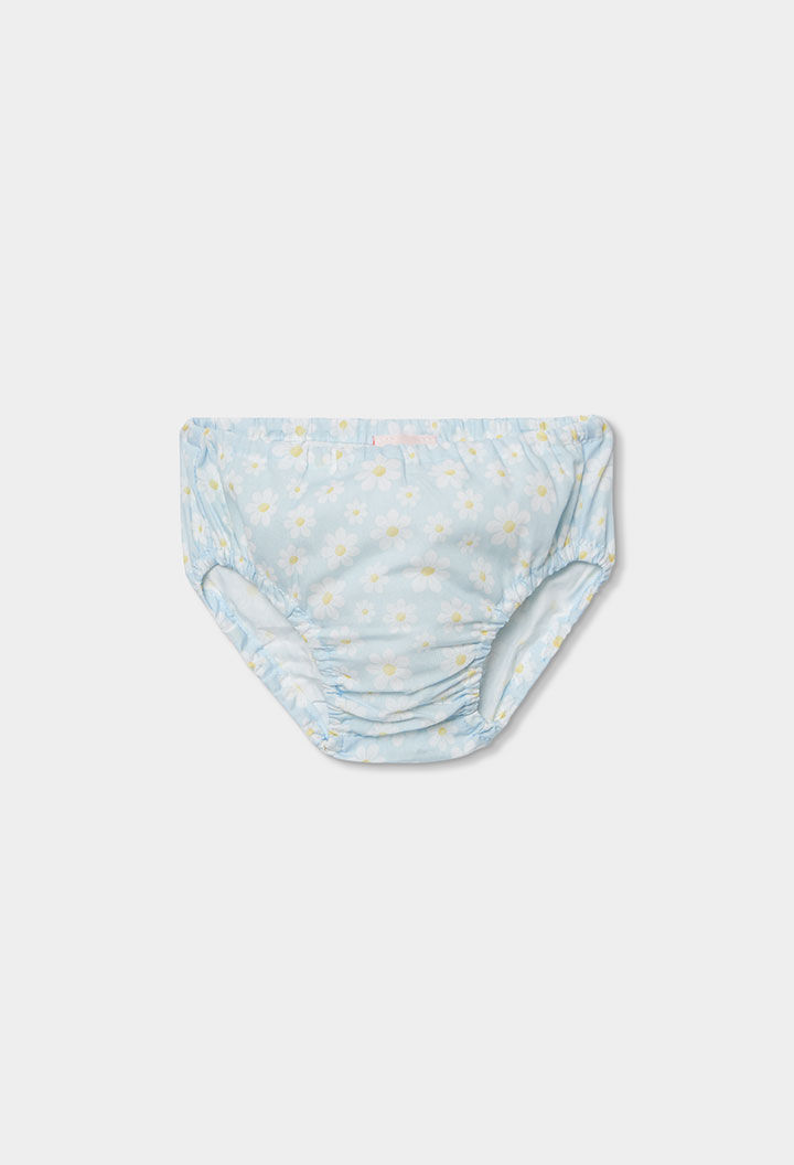 Miniatura: Vestito popeline fiori per neonati