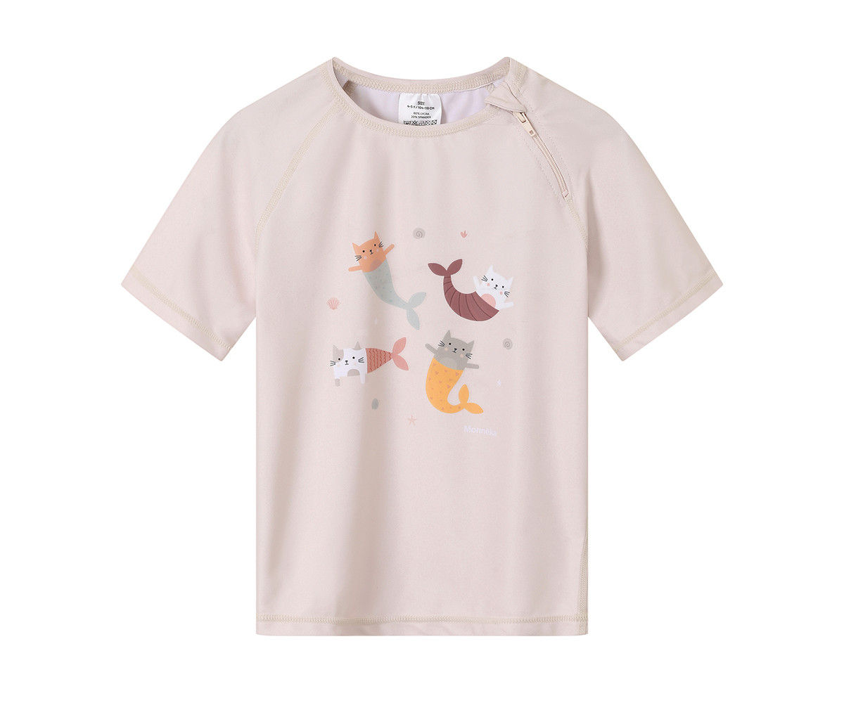 T-Shirt Nuoto Protezione Solare Mermaid Cats