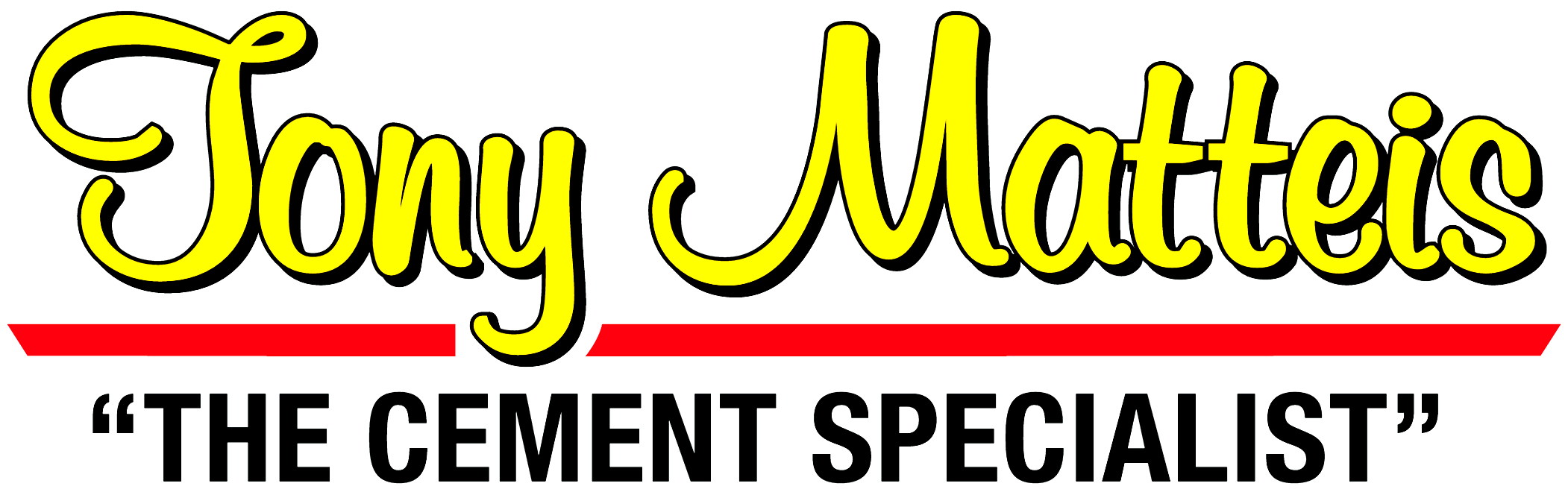 Tony Matteis The Cement Specialist logo