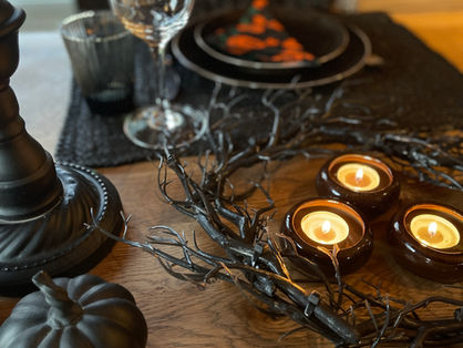 Halloween"light", bord for 2!