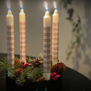 Adventsstake svart - del 2. 