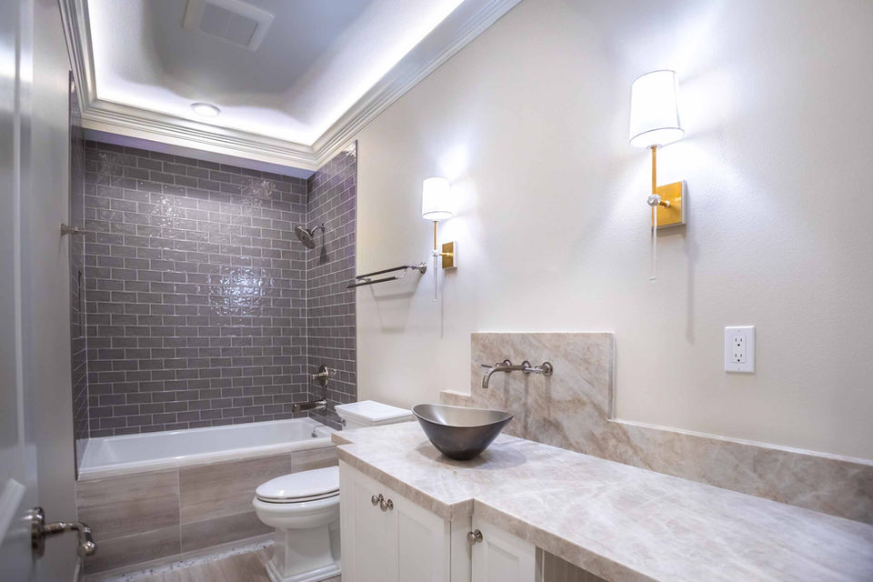 McBride Construction Residential Guest Bathroom