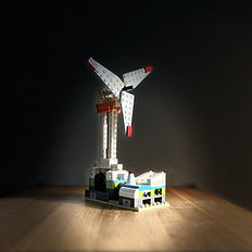 Das LEGO® Education SPIKE™ Essential Kraftwerk durch Windenergie