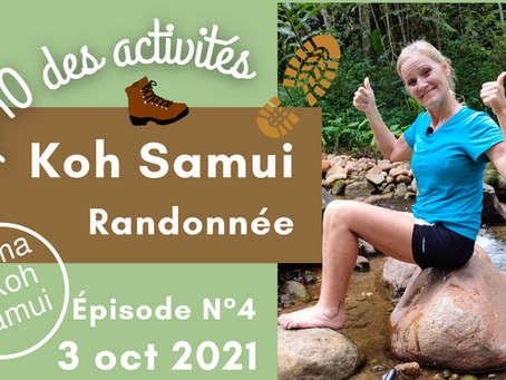 Randonnéé à Koh Samui - épisode 4 - Aventure & glissades dans la jungle et les cascades
