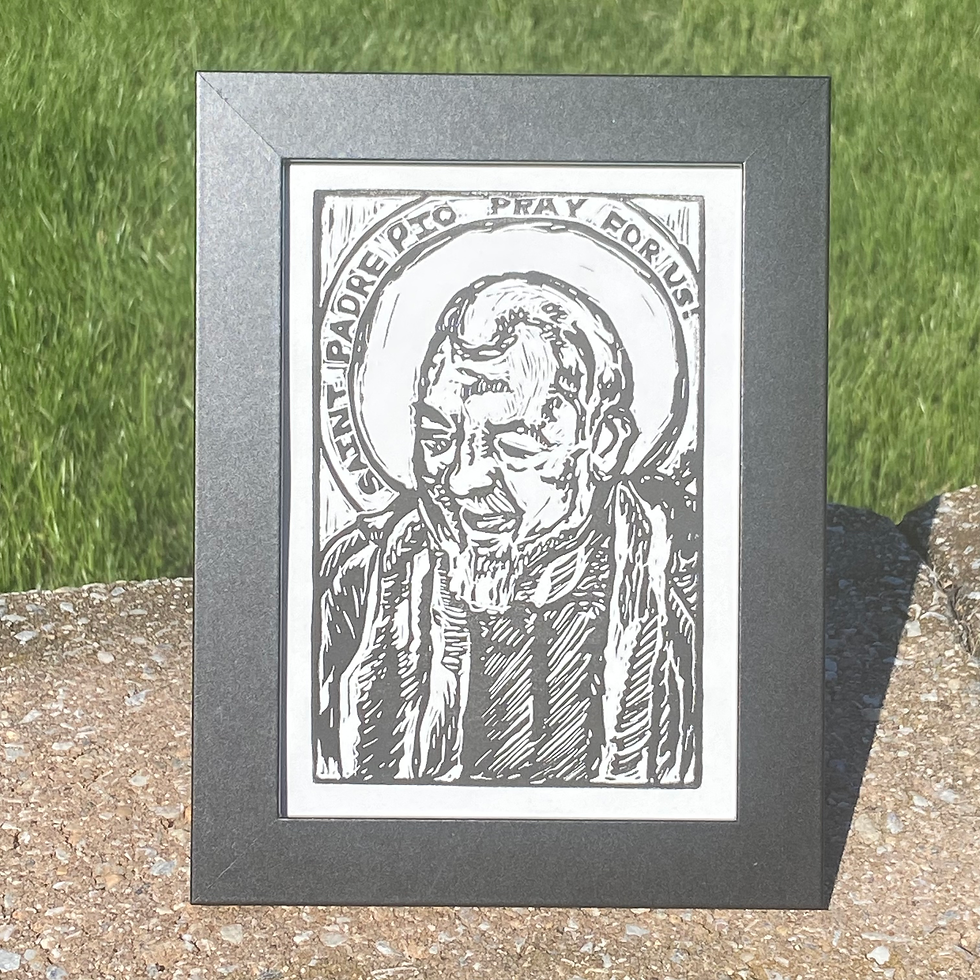 Thumbnail: Saint Padre Pio Print