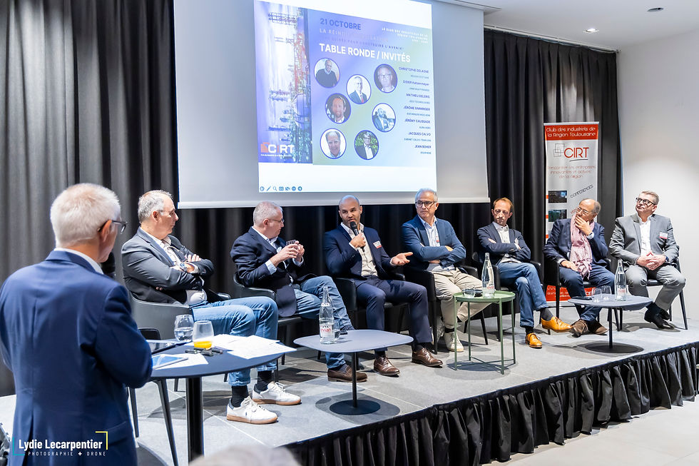 🎙️𝐔𝐧𝐞 𝐭𝐚𝐛𝐥𝐞 𝐫𝐨𝐧𝐝𝐞 𝐬𝐮𝐫 𝐥𝐚 𝐫𝐞́𝐢𝐧𝐝𝐮𝐬𝐭𝐫𝐢𝐚𝐥𝐢𝐬𝐚𝐭𝐢𝐨𝐧 𝐚𝐮 𝐂𝐈𝐑𝐓, 𝐛𝐞𝐚𝐮𝐜𝐨𝐮𝐩 𝐝’𝐢𝐝𝐞́𝐞𝐬, 𝐞𝐭 𝐮𝐧𝐞 𝐛𝐞𝐥𝐥𝐞 𝐞́𝐧𝐞𝐫𝐠𝐢𝐞 𝐜𝐨𝐥𝐥𝐞𝐜𝐭𝐢𝐯𝐞 !