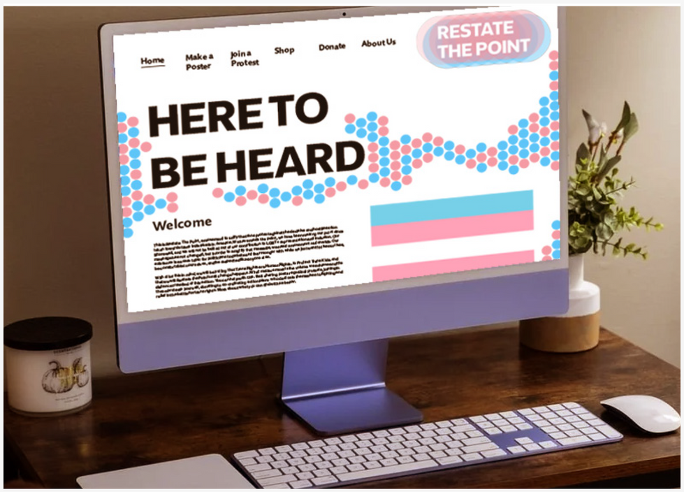Restate The Point - Home Screen Mockup