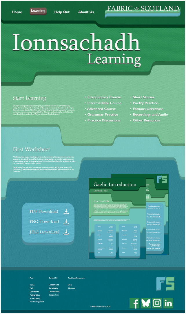 Fabric of Scotland Mockup
