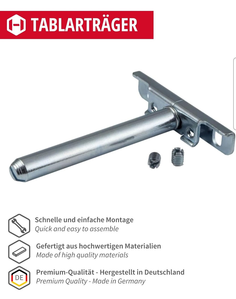 Miniaturbild: Befestigungsmaterial Tablaträger