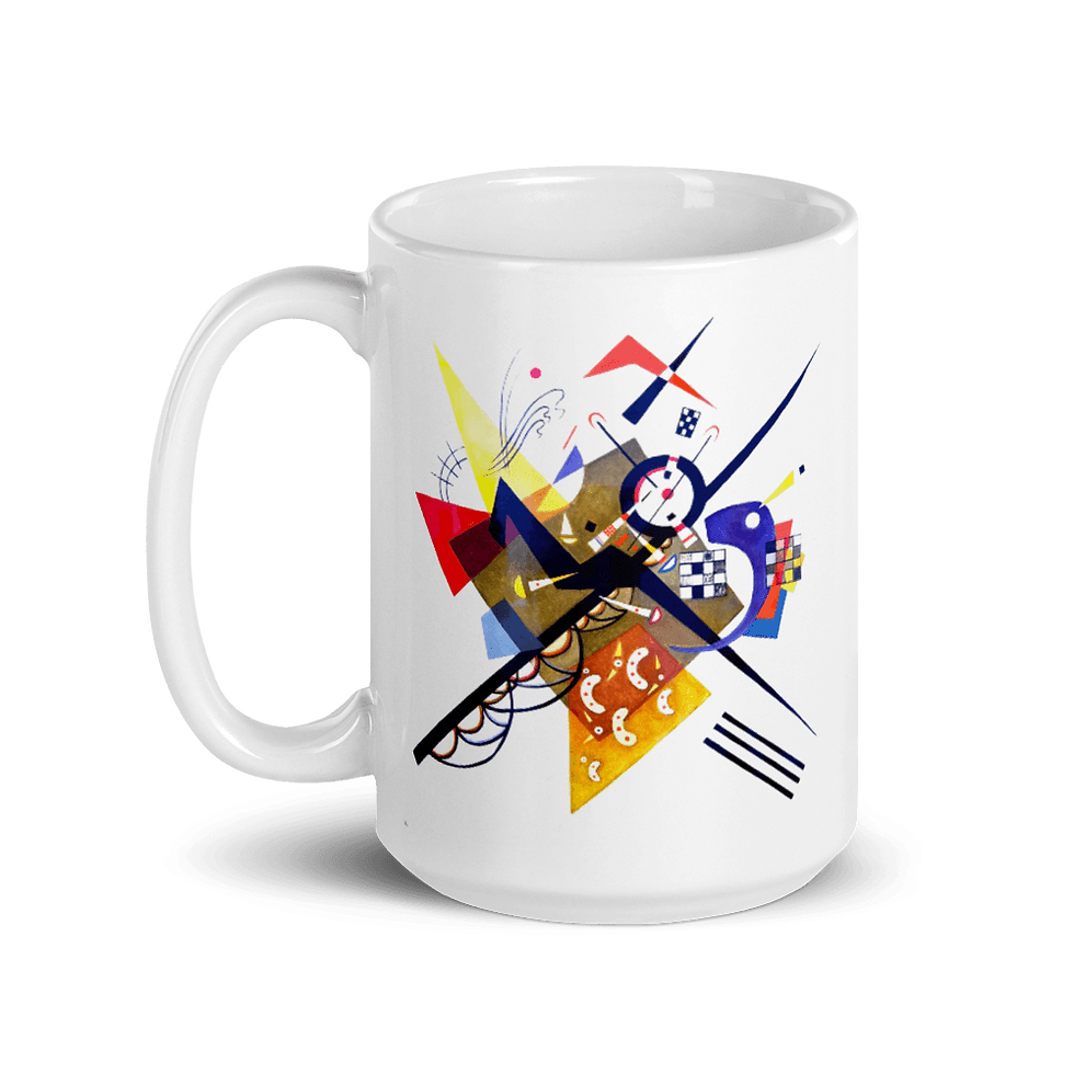 Thumbnail: Wassily Kandinsky on White II (Auf Weiss) 1923, Artwork Mug