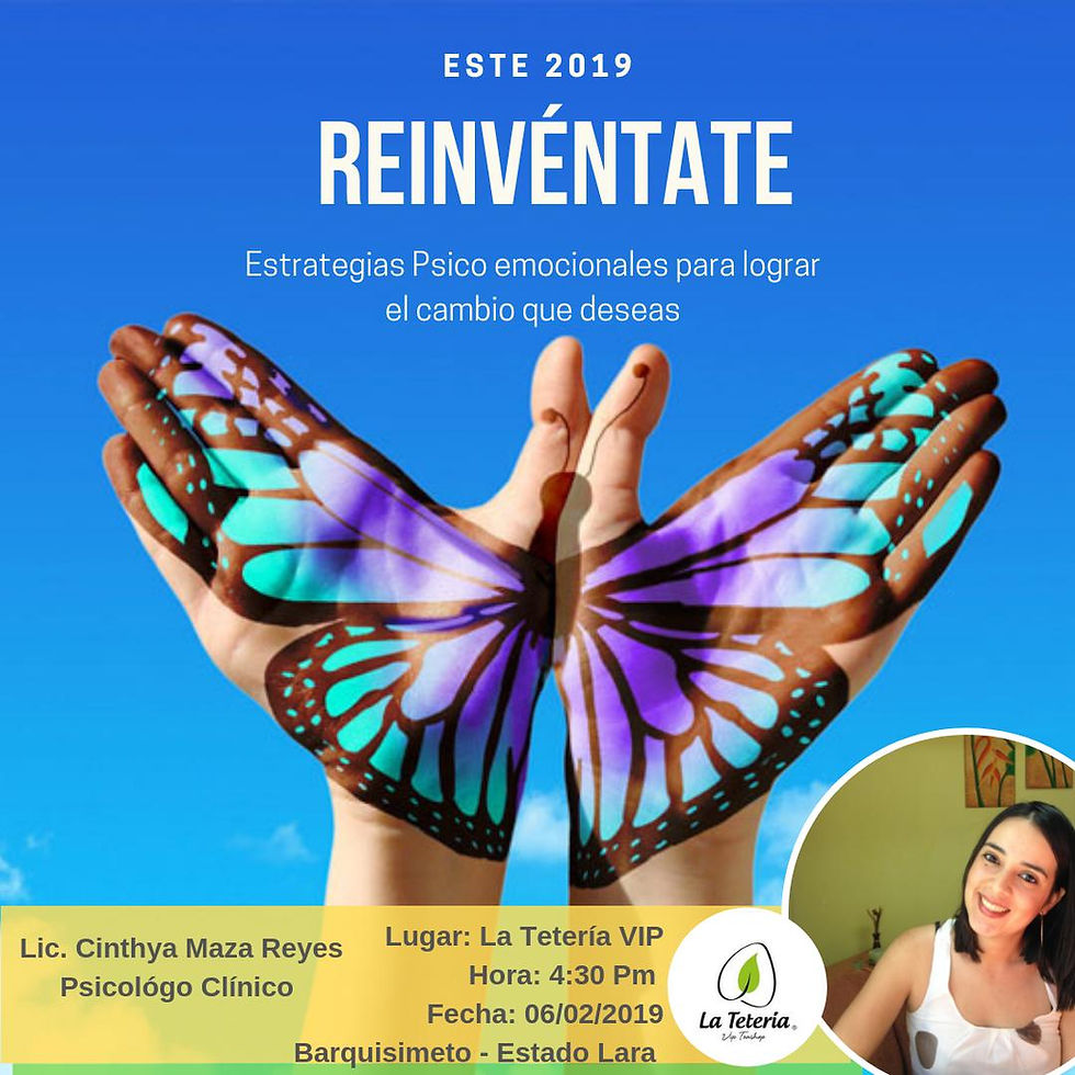 Cinthya Maza, Estrategias Psico emocionales, Reinventate HOY consultores, cambio, ayuda