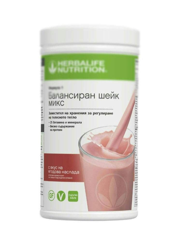 Шейк с вкус на ягода 550g