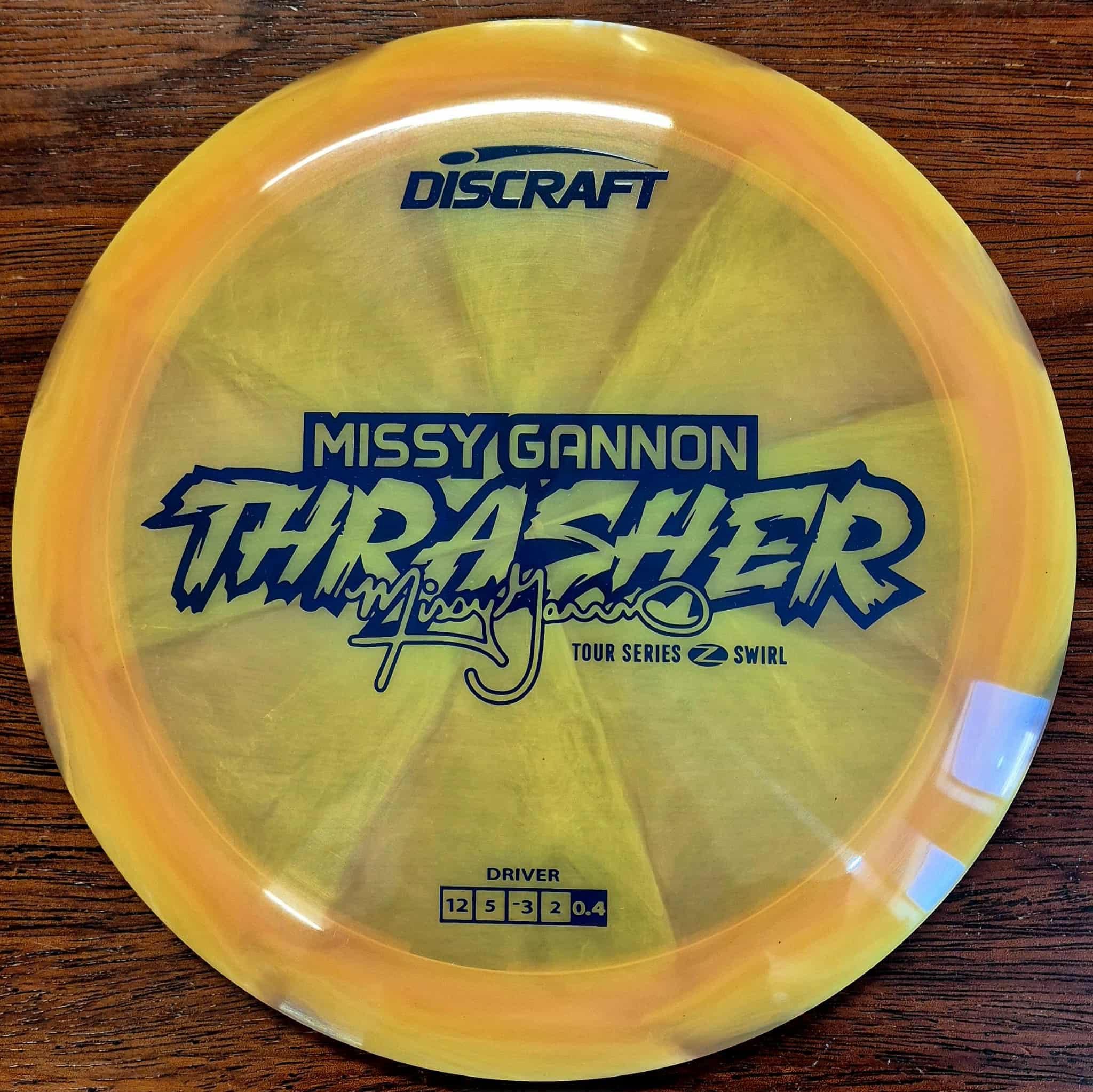 Discraft Thrasher (Z-Swirl) Missy Gannon Tour Series