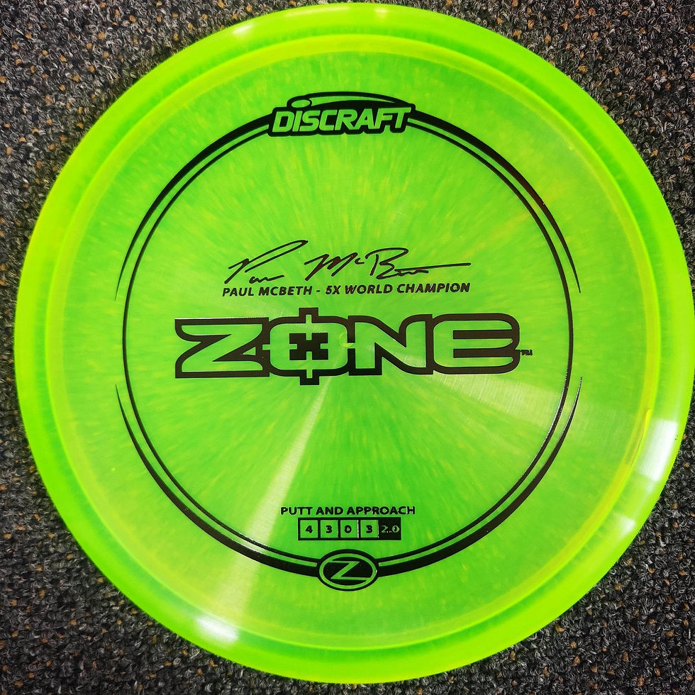 Thumbnail: Discraft Zone (Z Line) 5x Paul McBeth Signature