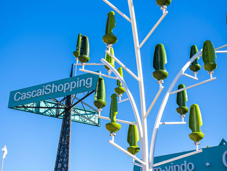 Primeira árvore eólica de Portugal está no CascaiShopping