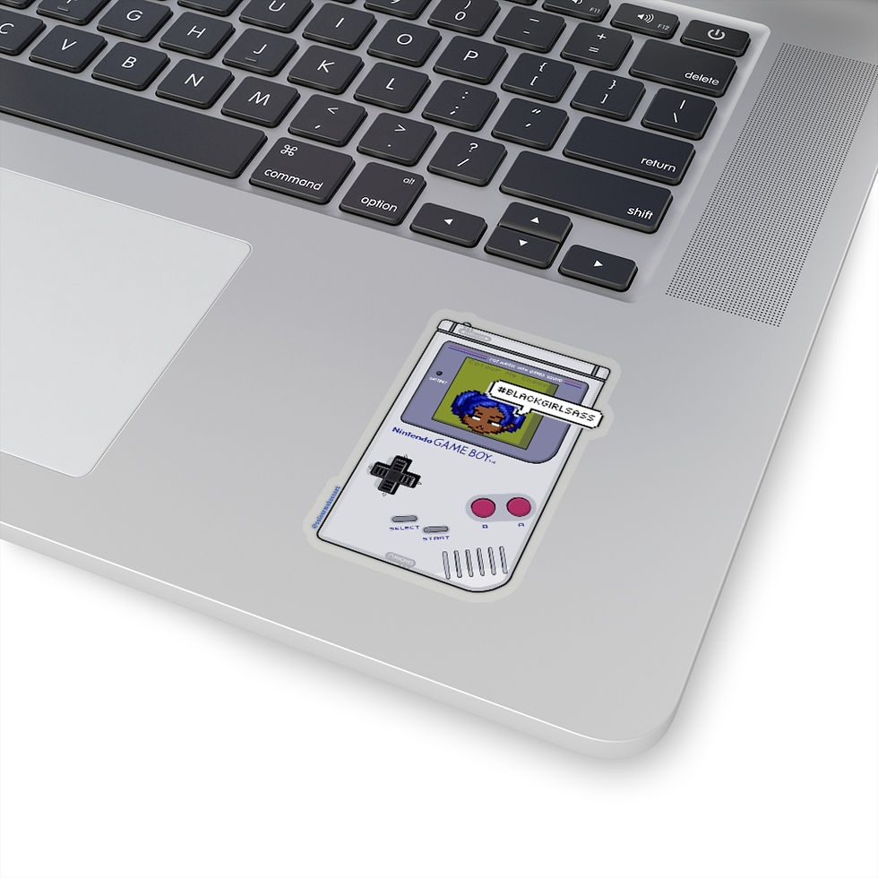Thumbnail: Black Girl Sass Stickers