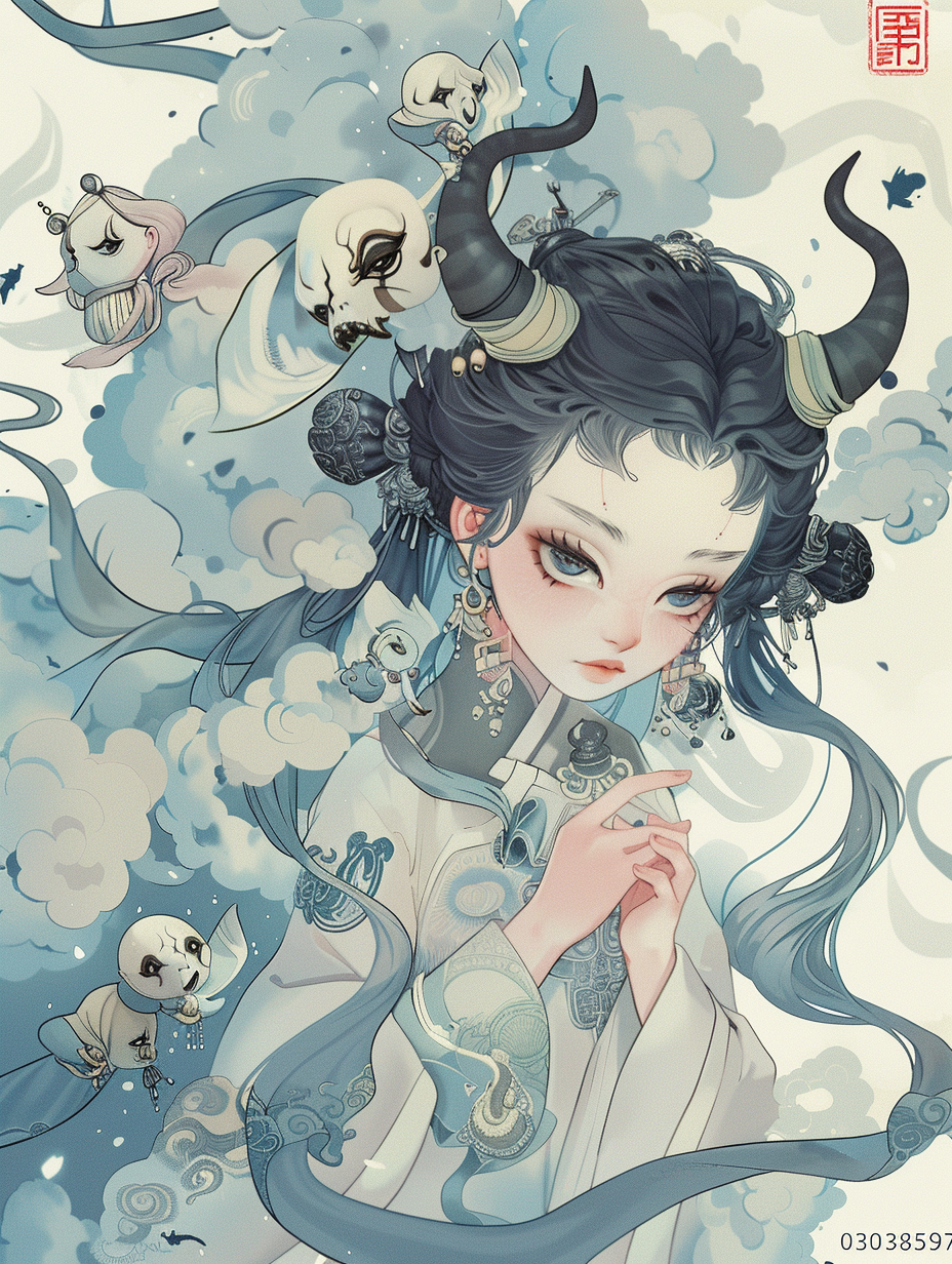 colourmechoco_A_cute_girl_with_black_hair_wearing_an_ancient__c0ebcf34-bfc5-488e-81bb-bb2c