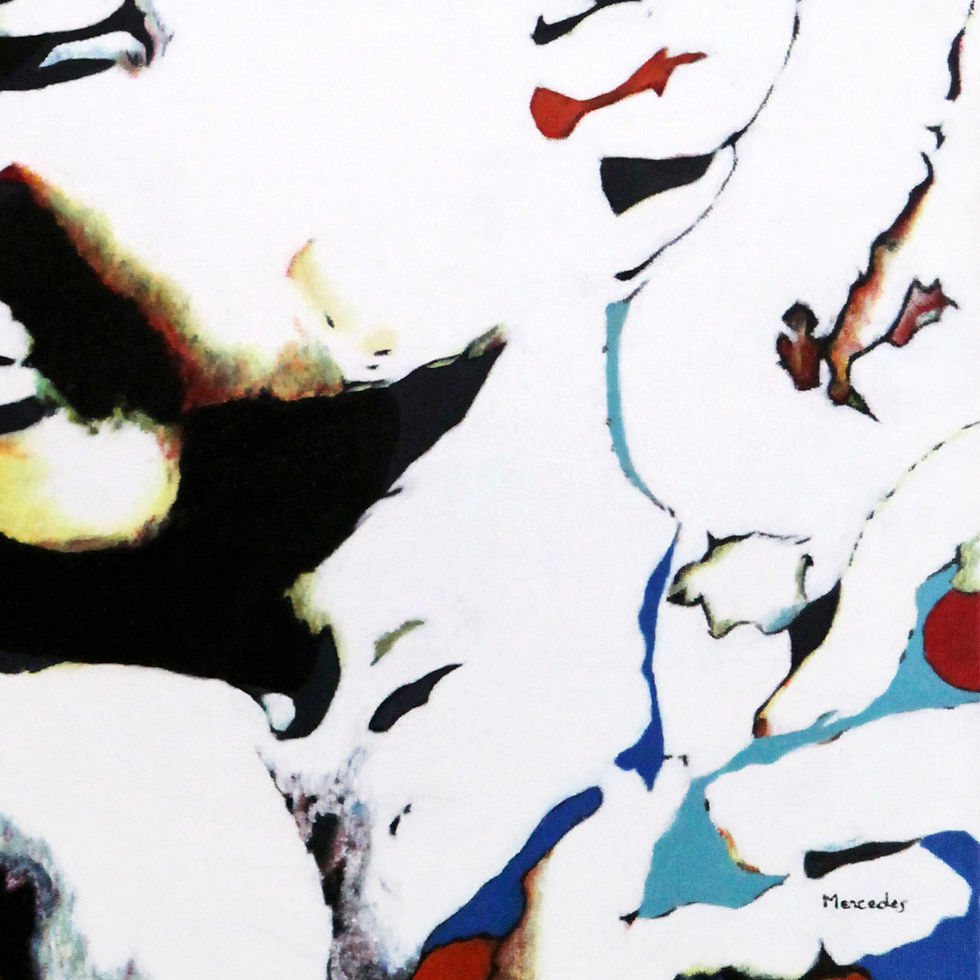 Thumbnail: Art-Oil painting on canvas-Inspiré de l'Enfant de Michel Ange-MercedesSoret-Collection_Religion-Détail3