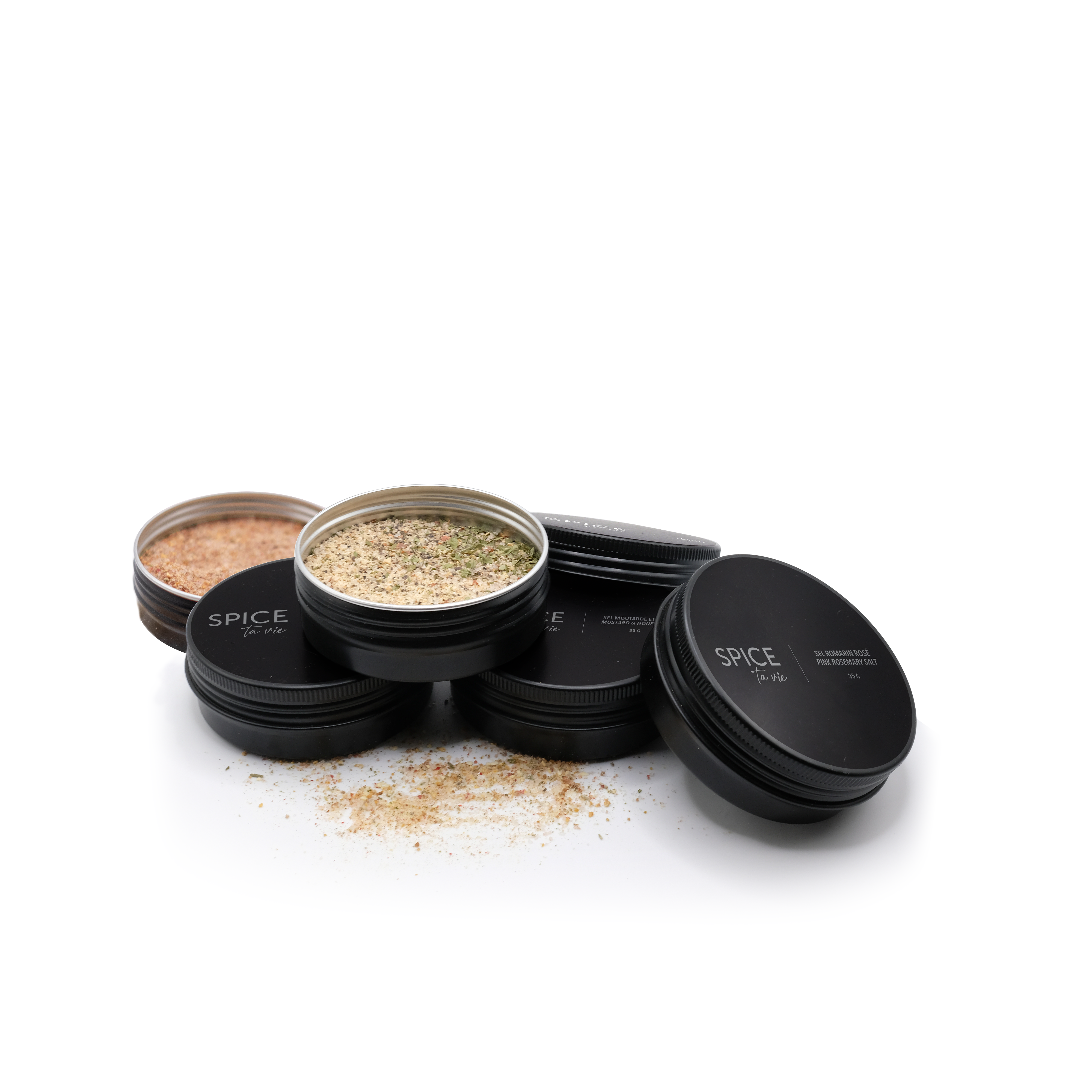 Ensemble découverte de 5 sels aromatisés 35g