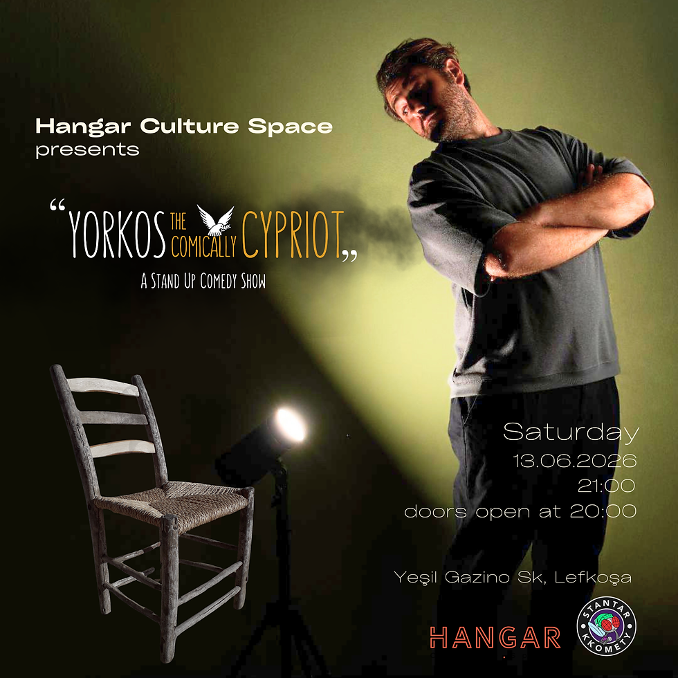 YORKOS THE COMICALLY CYPRIOT - A STAND UP COMEDY SHOW