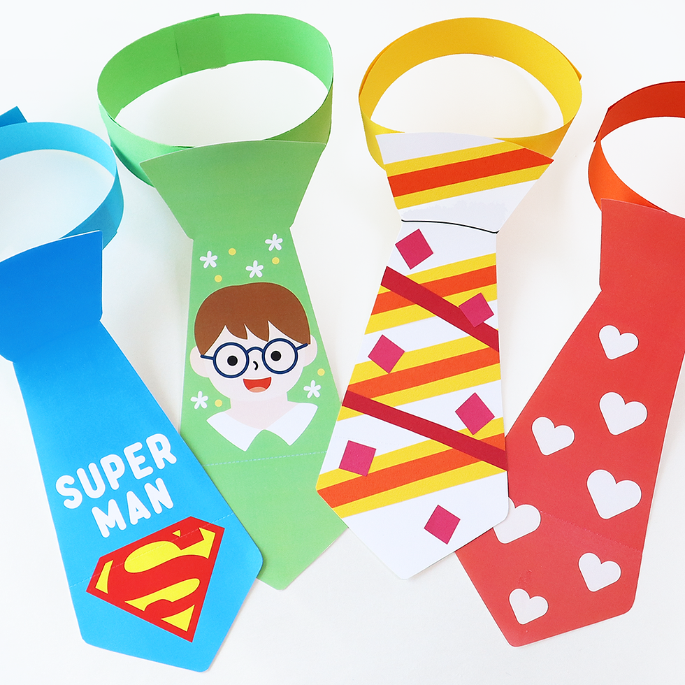 Father's Day Tie Card