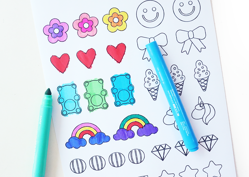 Taylor Swift Friendship Bracelet Coloring Pages