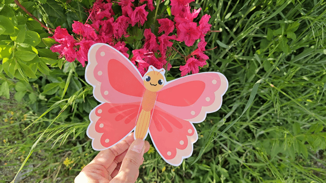 Clothespin Insect Craft Printable for Kids