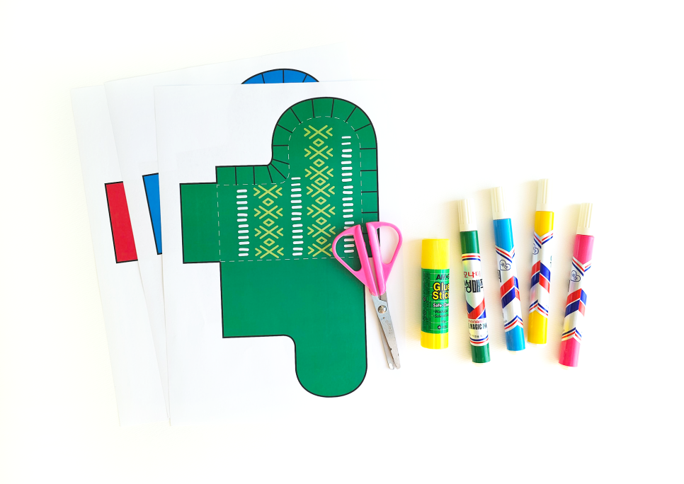 Christmas Stocking Craft For Kids