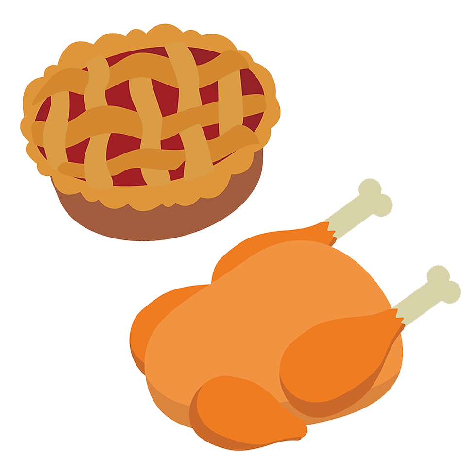 Thanksgiving Turkey Pie Drawing Activity Free Printable