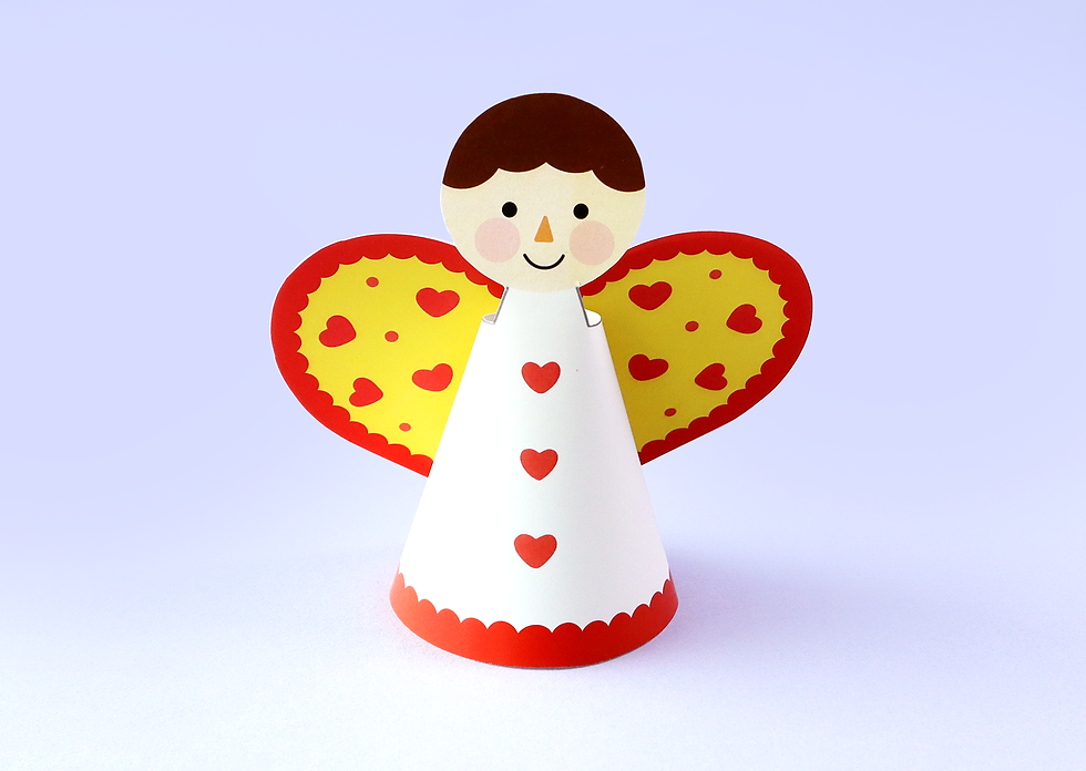 Angel Paper Crafts Printable Templates