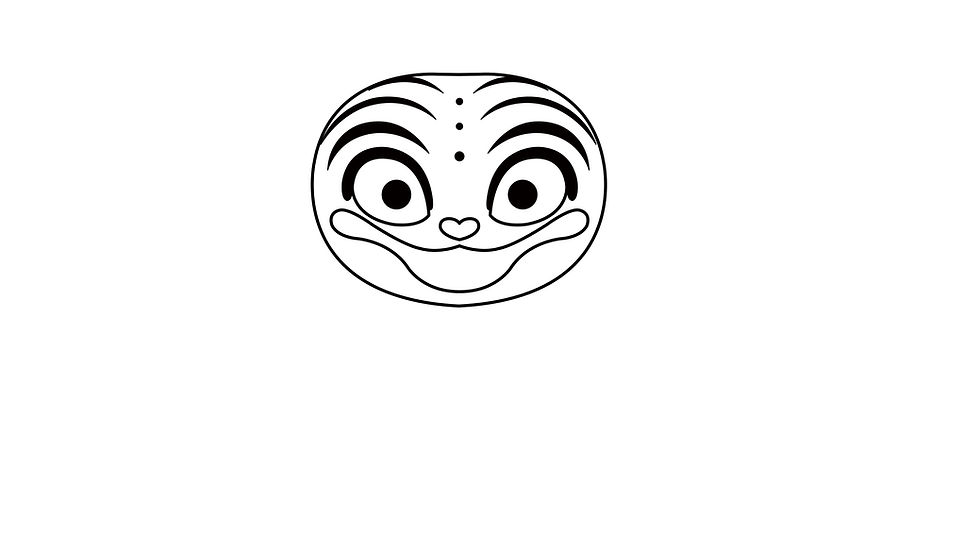 How to Draw Derpy Tiger KPop Demon Hunters