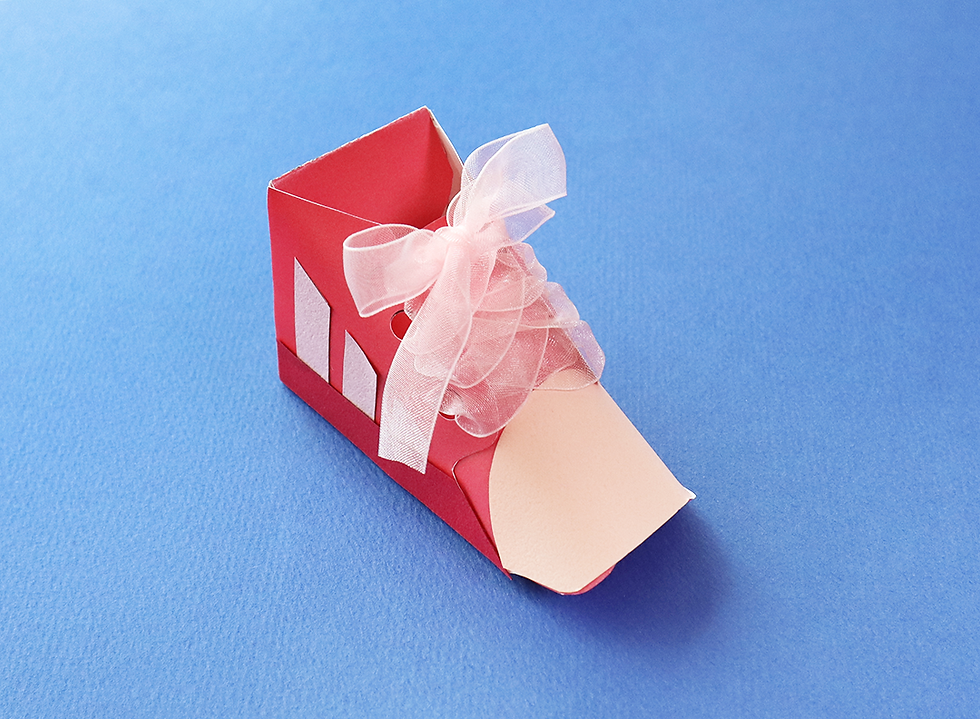 3D Paper Shoes Kids Crafts Printable