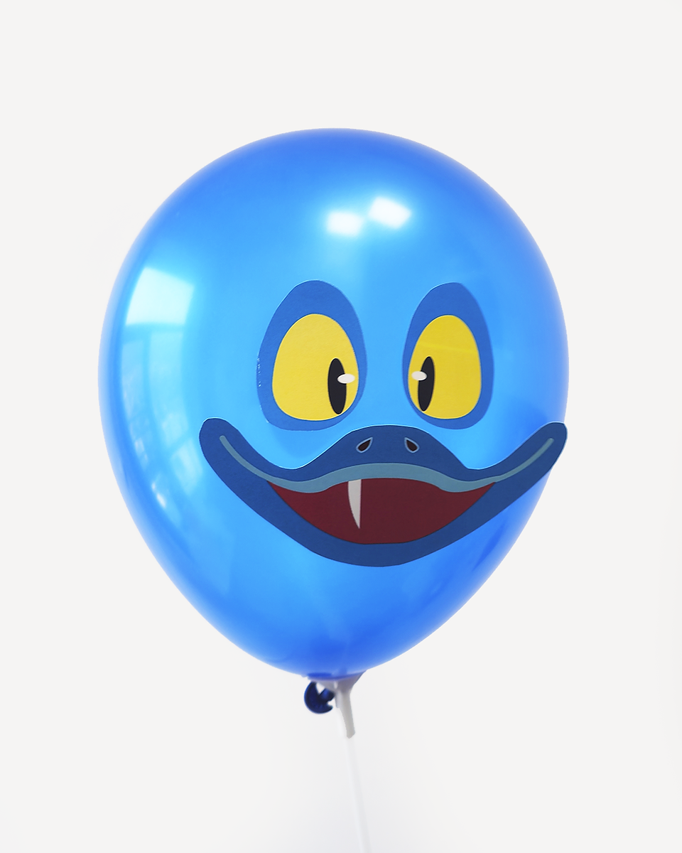 Zootopia Party Balloons Craft Printable for Kids