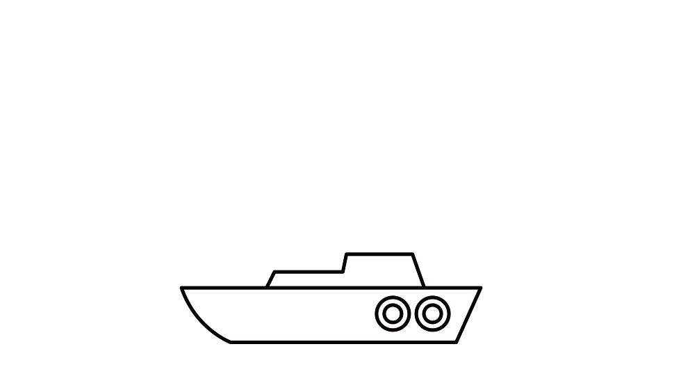 How to draw a boat free printable