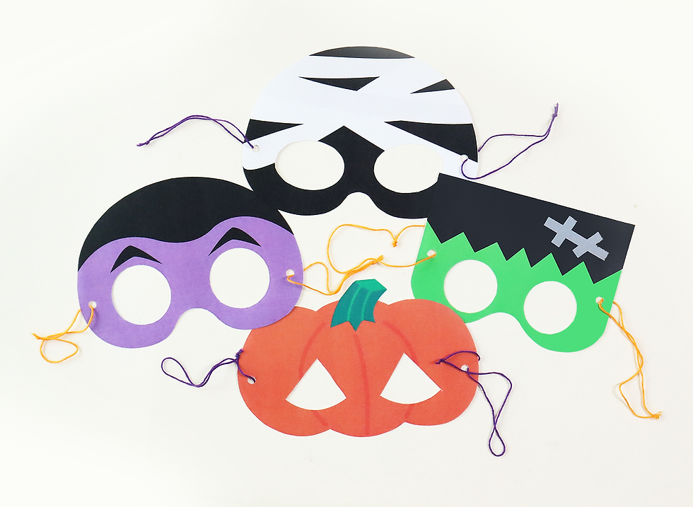 Halloween Masks for Kids Printable