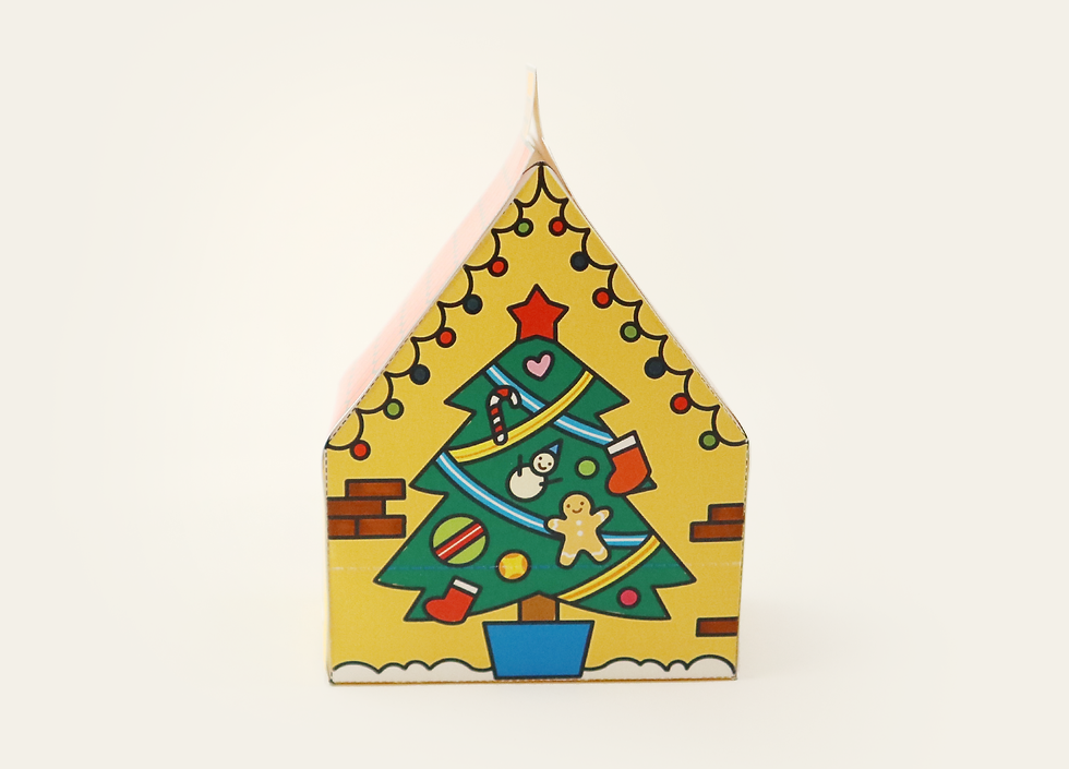 Paper Plate Gingerbread House Craft for Kids