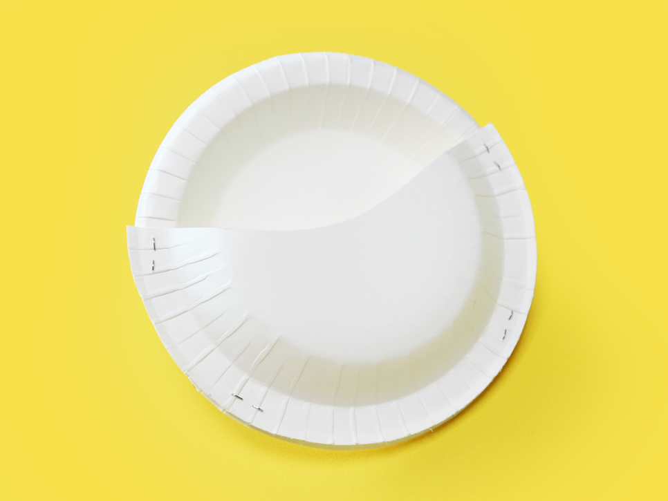 Easy Paper Plate Bunny Bag Fun kids craft for easter