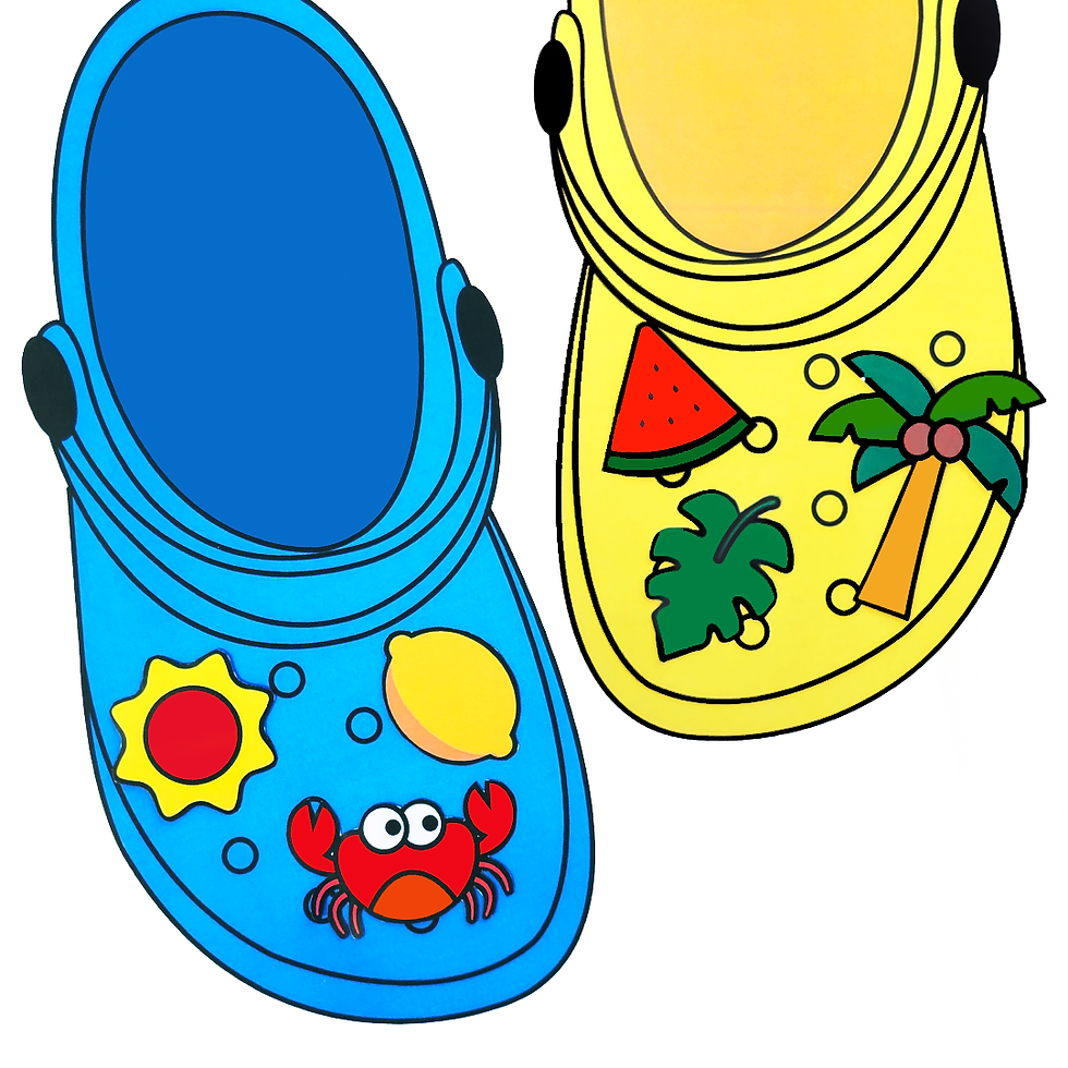 Crocs Kids Crafts Activity Printable