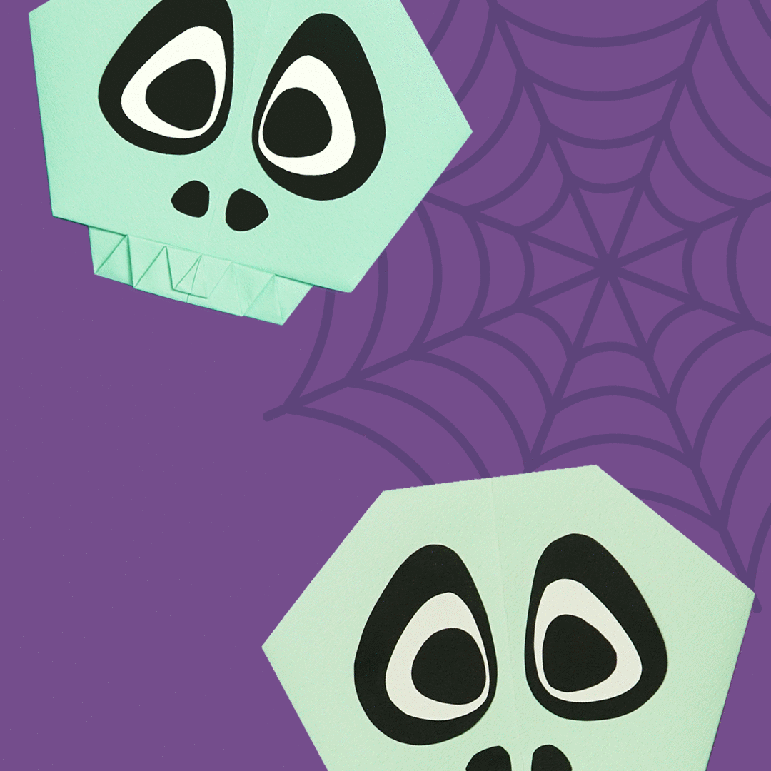 Halloween Origami Sugar Skull