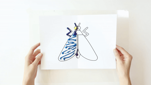 Cicada Origami for Kid – DRAWINART