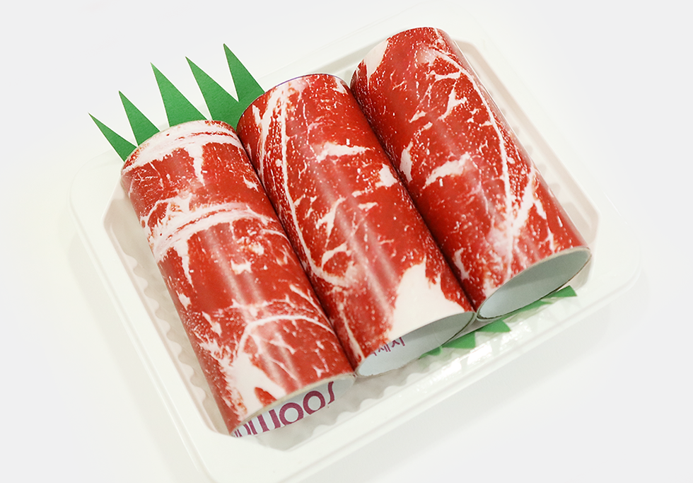 Korea Hanwoo Beef Paper Crafts for Kids