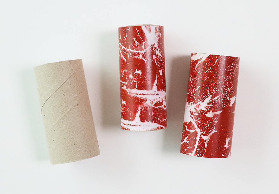 Korea Hanwoo Beef Paper Crafts for Kids