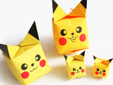 How to Make an Origami Pikachu – DRAWINART