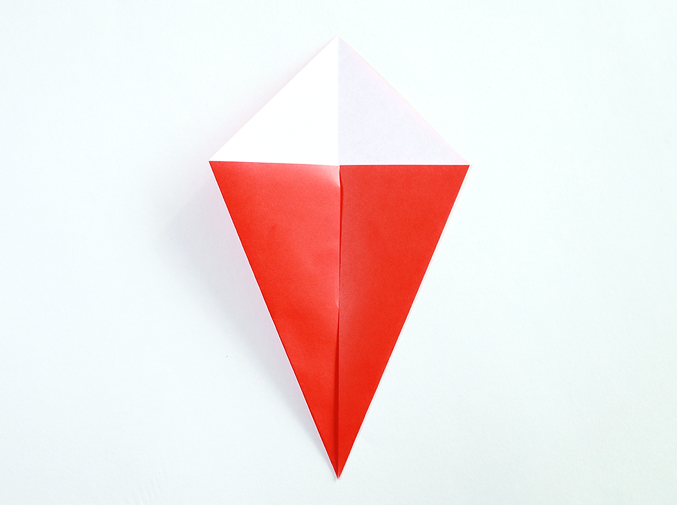 Easy Santa Origami for Kid