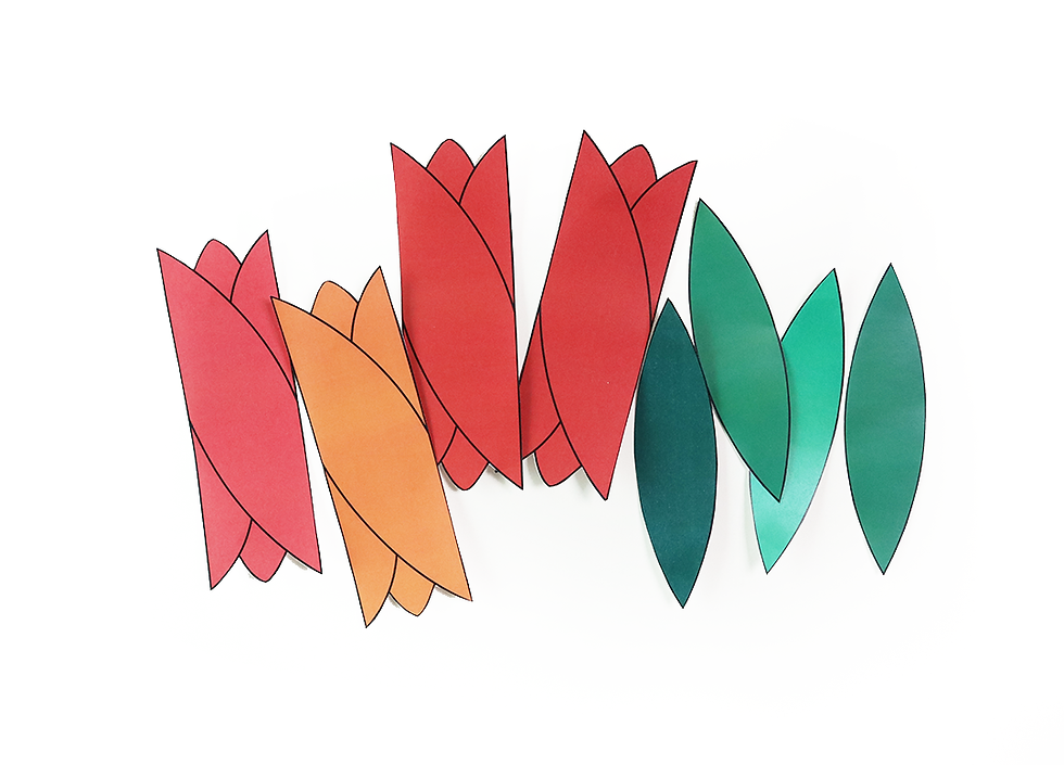 Tulip Wreath Kids Crafts Printable