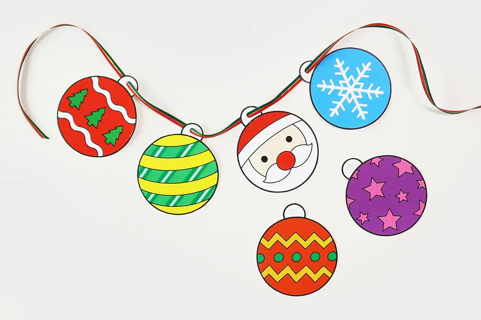 Christmas Crafts for Kids Worksheet