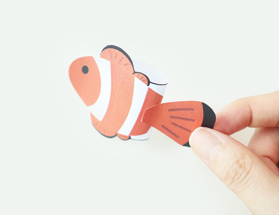 Ocean Animals Kids Crafts Printables